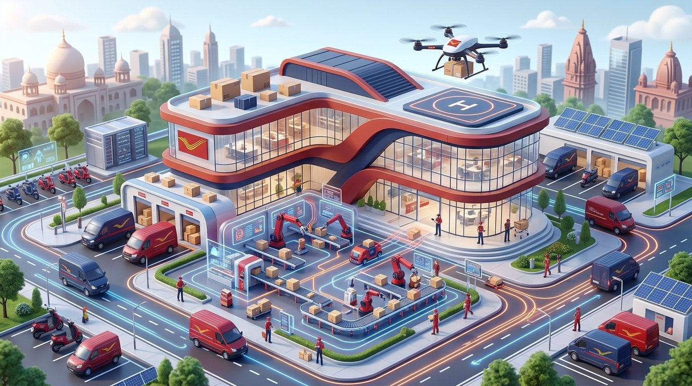Postal Hub India Smart Logistics Center